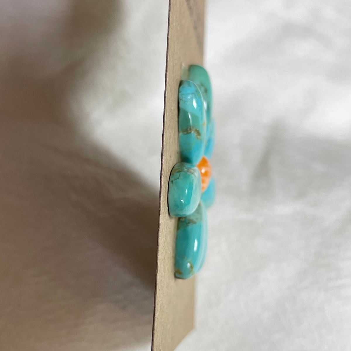 Kingman Turquoise / Oyster Shell Cabochon - KO23