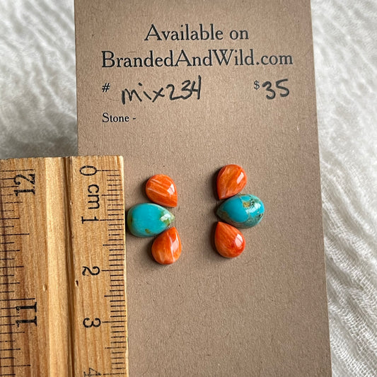 Kingman Mix Cabochon - MIX234 BB45B143-35E6-42E6-A40E-D04C826D03F2 Brandedandwild.com