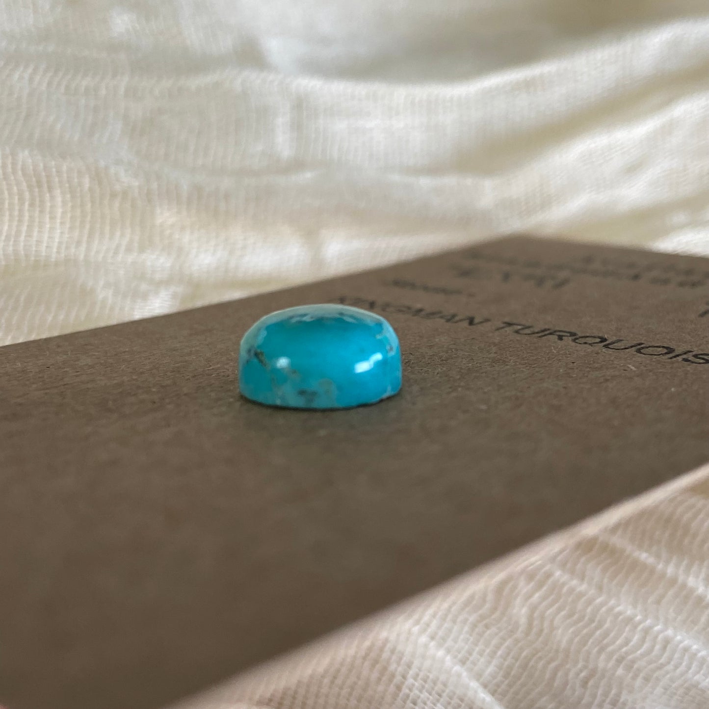 Kingman Turquoise Cabochon - KT91 BB4C7CB5-223F-4196-8695-45BE89C02430 Brandedandwild.com