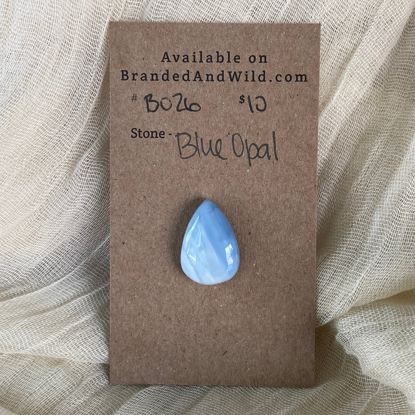 Blue Opal Cabochon - B026