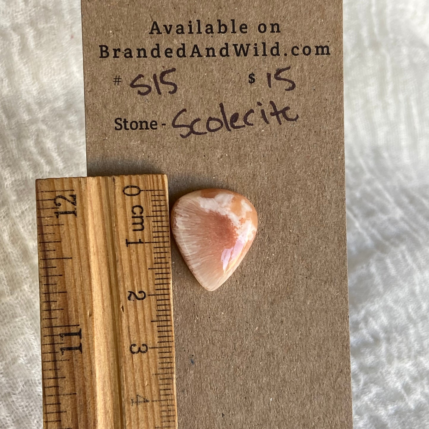 Scolecite Cabochon - S15