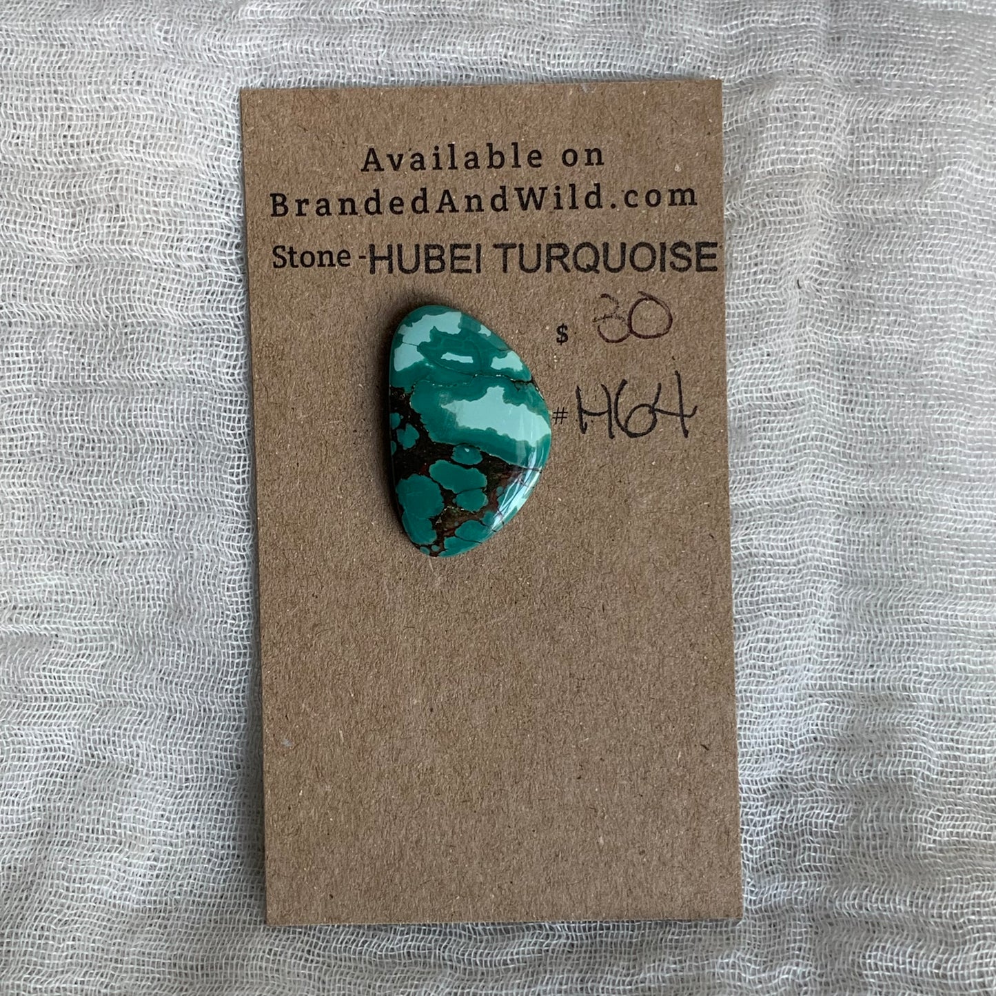Hubei Turquoise Cabochon - H64