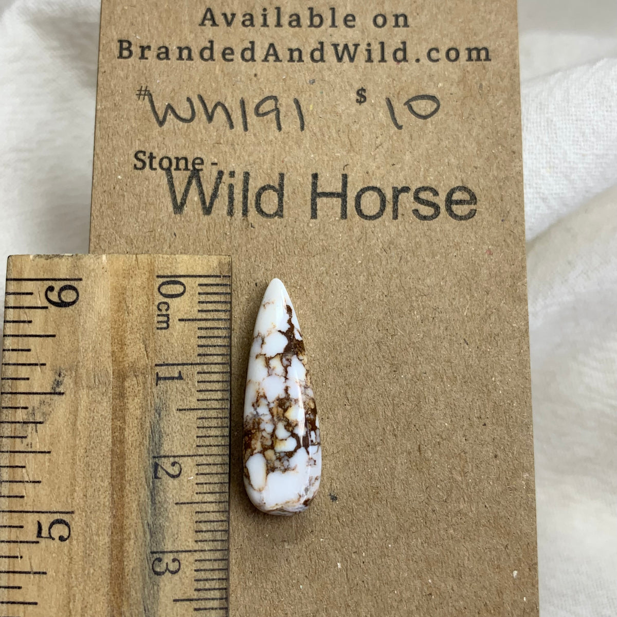 Wild Horse Cabochon - WH191 BB9CF60B-92B6-4715-8F8A-4E6C481E34C1 Brandedandwild.com