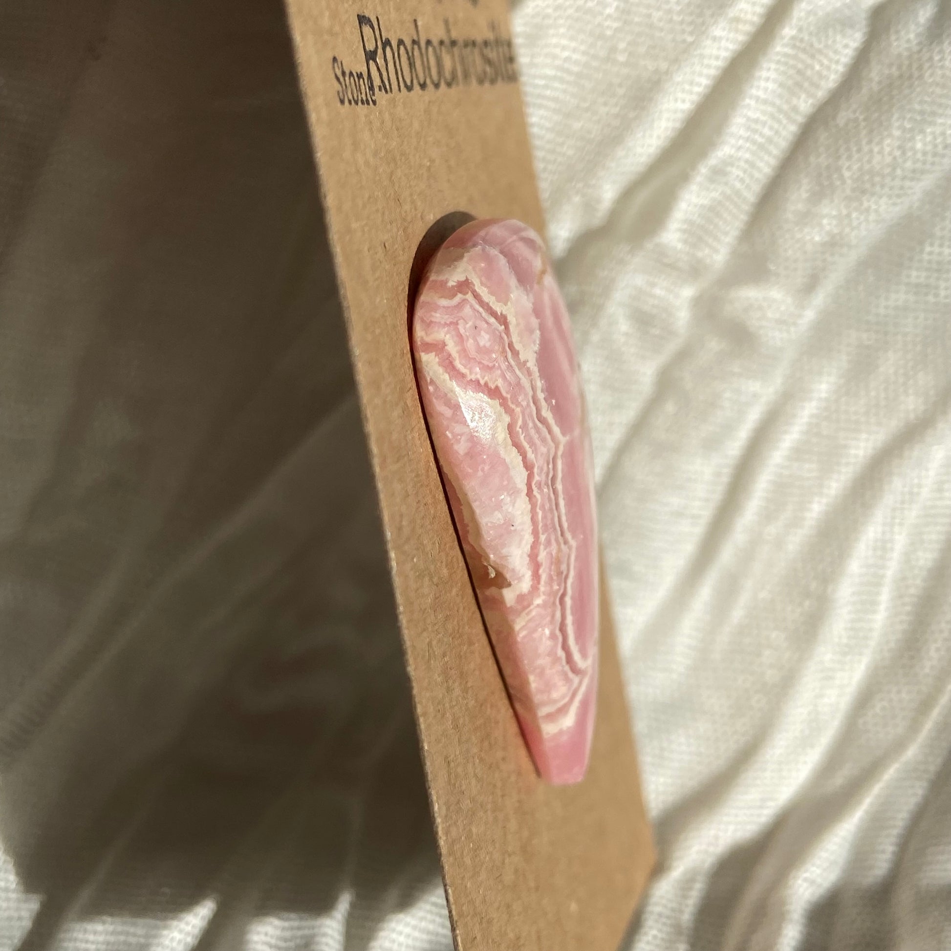 Rhodochrosite Cabochon - R13 BBA6BC95-3A91-4B80-8E41-09ED09130F24 Brandedandwild.com