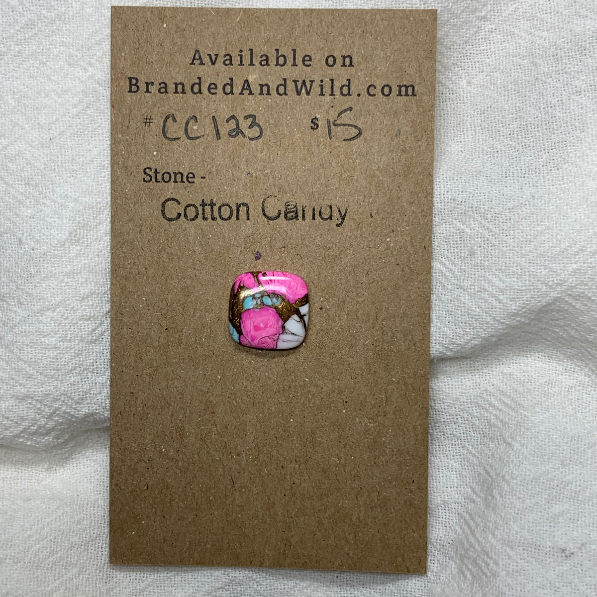 Cotton Candy Cabochon - CC123 BBBAD9A3-E220-49A8-AE18-AB9F025E4DE1 Brandedandwild.com
