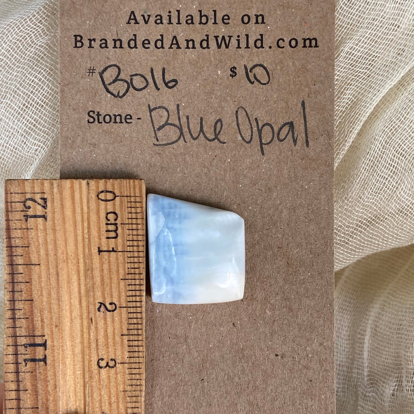 Blue Opal Cabochon - B016