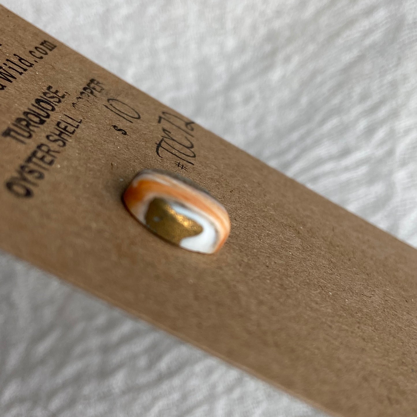 Turquoise, Oyster Shell, Copper - TOC72