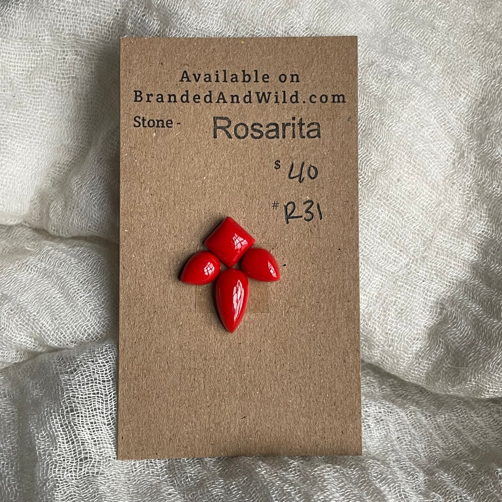 Rosarita - Cabochon - R31 BBEE3AD5-4DAE-490B-8054-7E003E7B8EBD Brandedandwild.com
