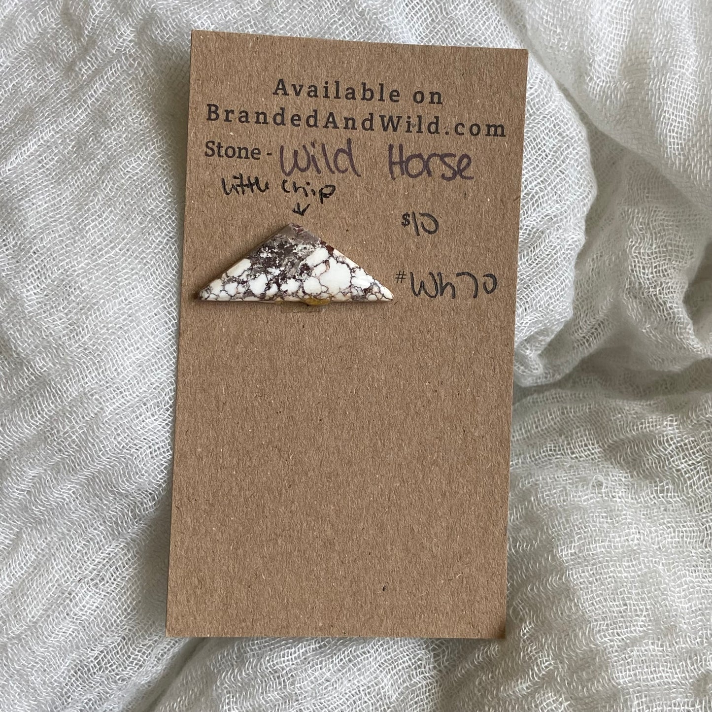 Wild Horse Cabochon - Wh70