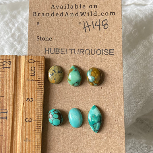 Hubei Turquoise Cabochon - H148 BC17CF34-84B5-4C64-8A23-00036670272A Brandedandwild.com