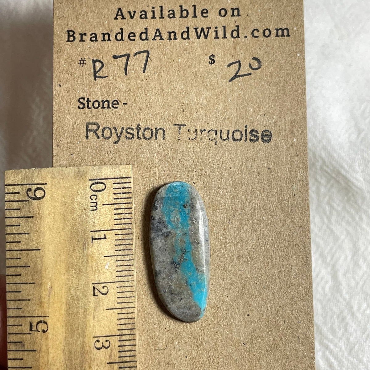 Royston Turquoise Cabochon - R77