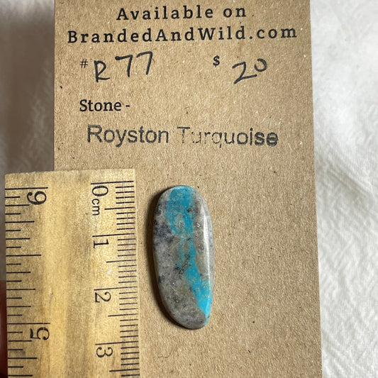 Royston Turquoise Cabochon - R77