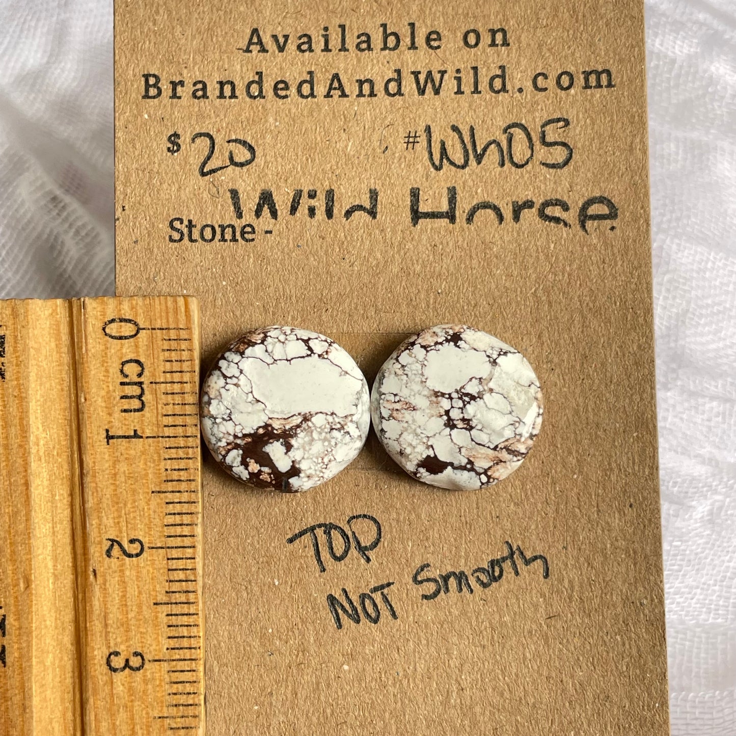 Wild Horse Cabochon - WH05 BC6700C7-4EBA-4467-ACC2-4399222626FC Brandedandwild.com