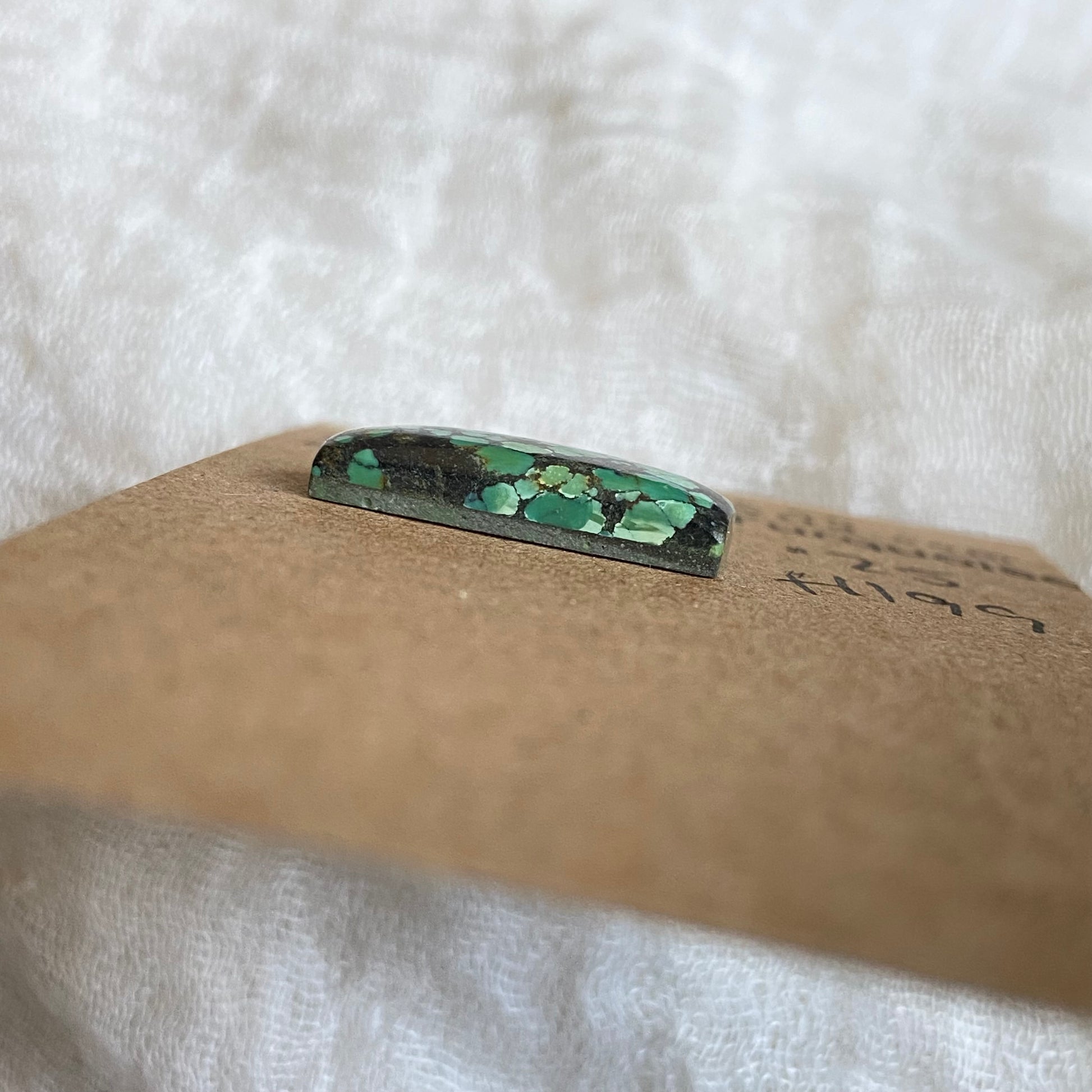 Hubei Turquoise Cabochon - H199 BC78B81B-94C2-40A2-86DC-1C8DB9EC8AC8 Brandedandwild.com