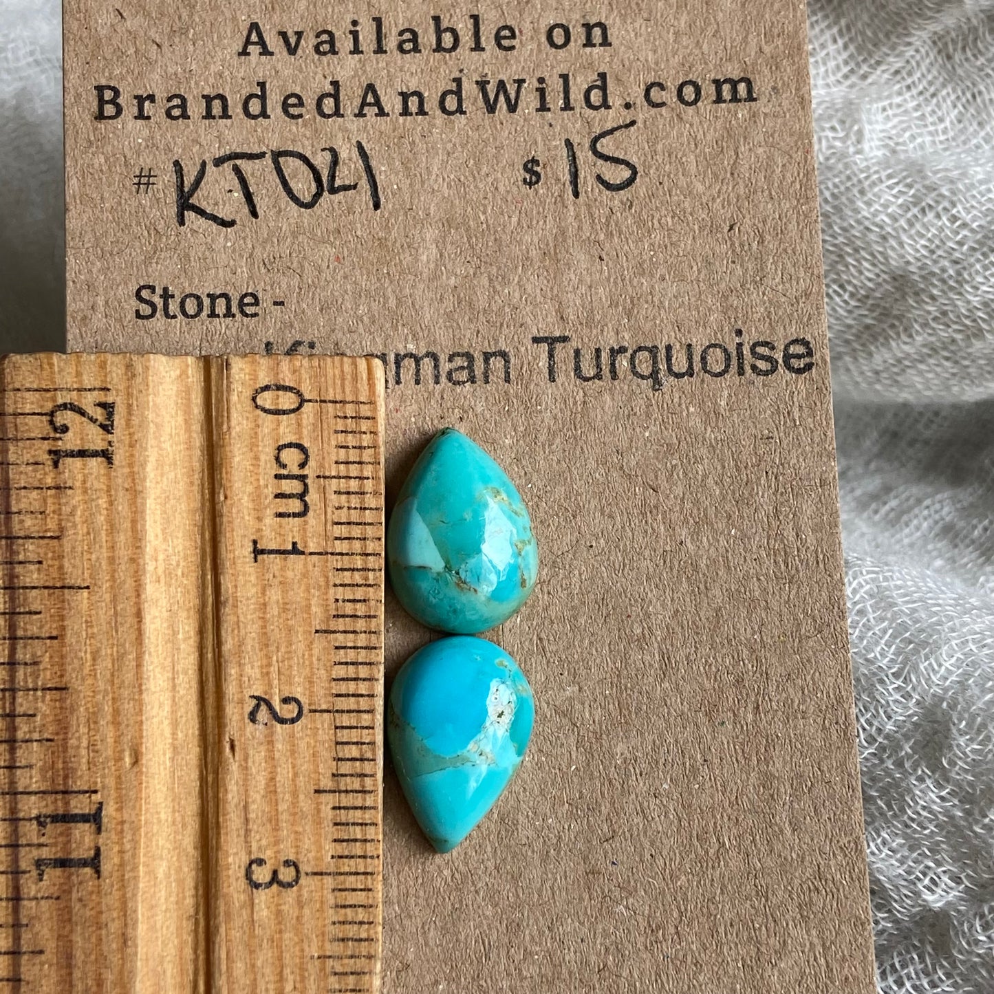 Kingman Turquoise Cabochon - KT04