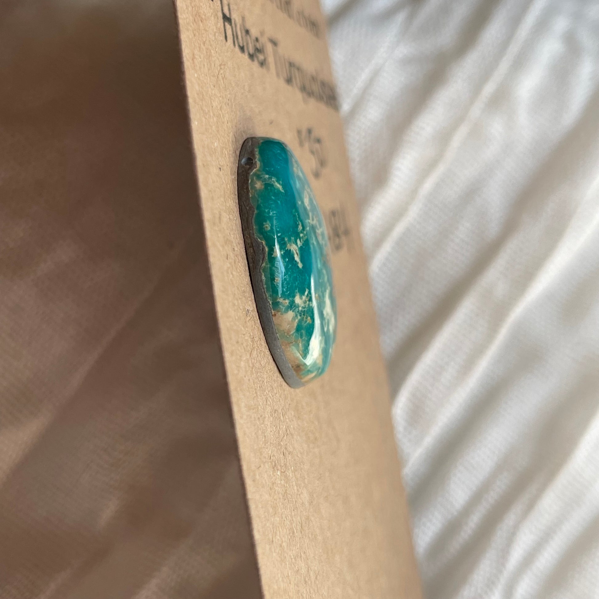 Hubei Turquoise Cabochon - H184 BCE391E6-5F43-423A-B221-3FF6BE7264CE Brandedandwild.com