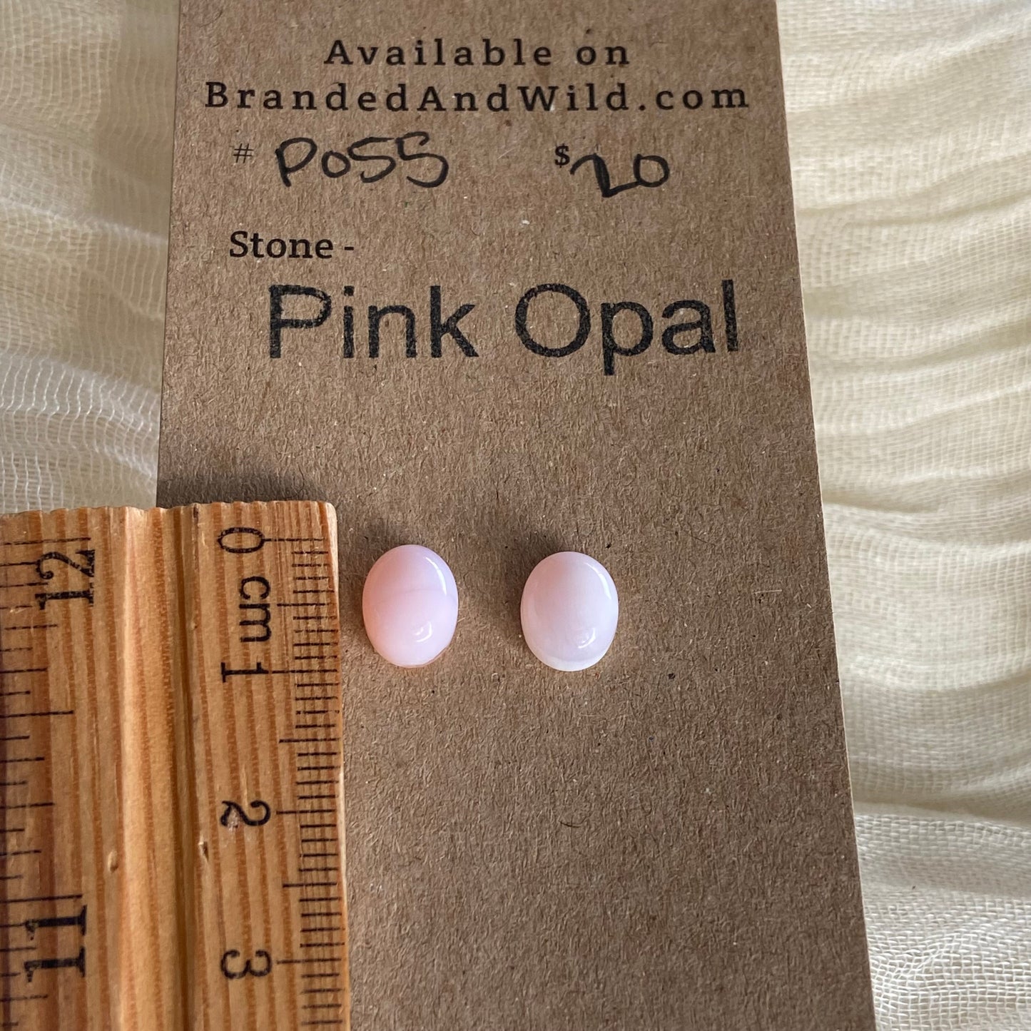 Pink Opal Cabochon - P055