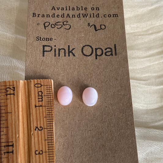 Pink Opal Cabochon - P055