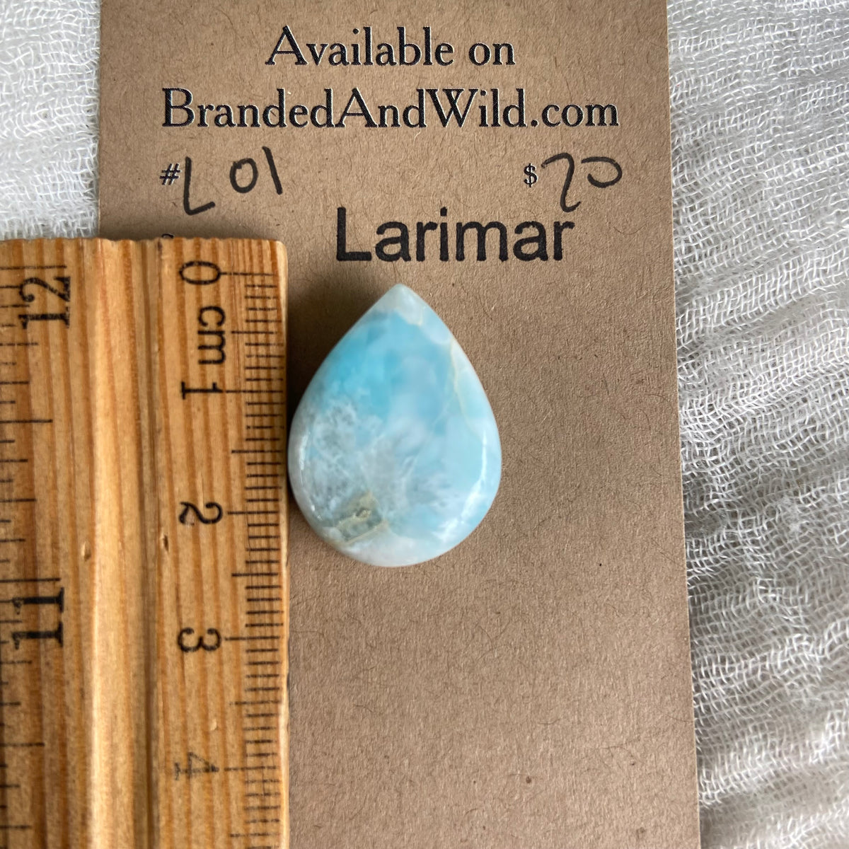 Larimar Cabochon - L01