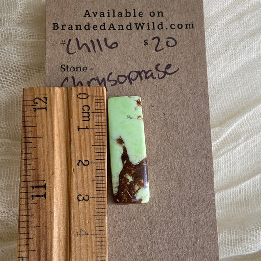 Chrysoprase Cabochon - Ch116