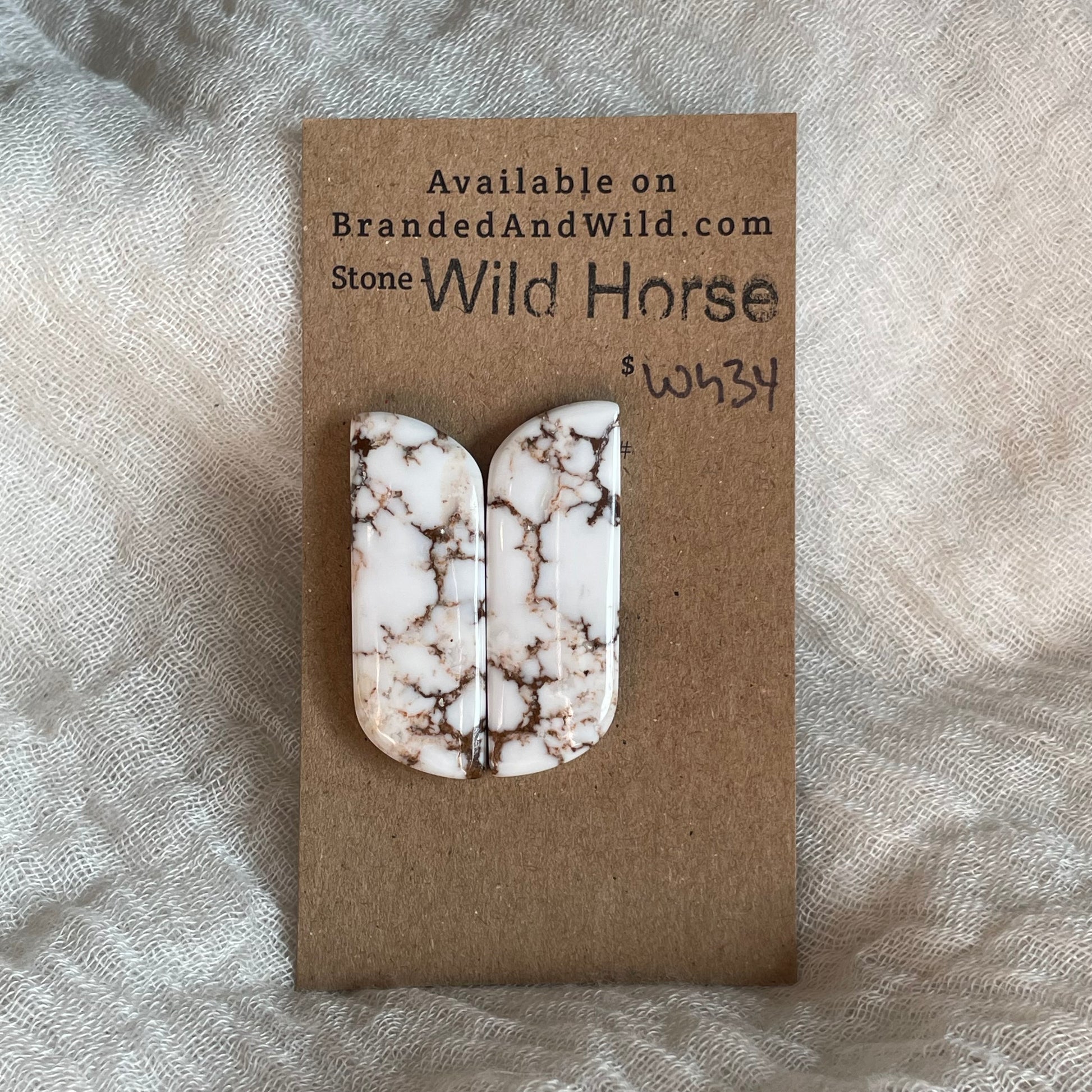 Wild Horse Cabochon - WH34 BD14349C-C6CA-4E64-8382-2EF9C2C25347 Brandedandwild.com