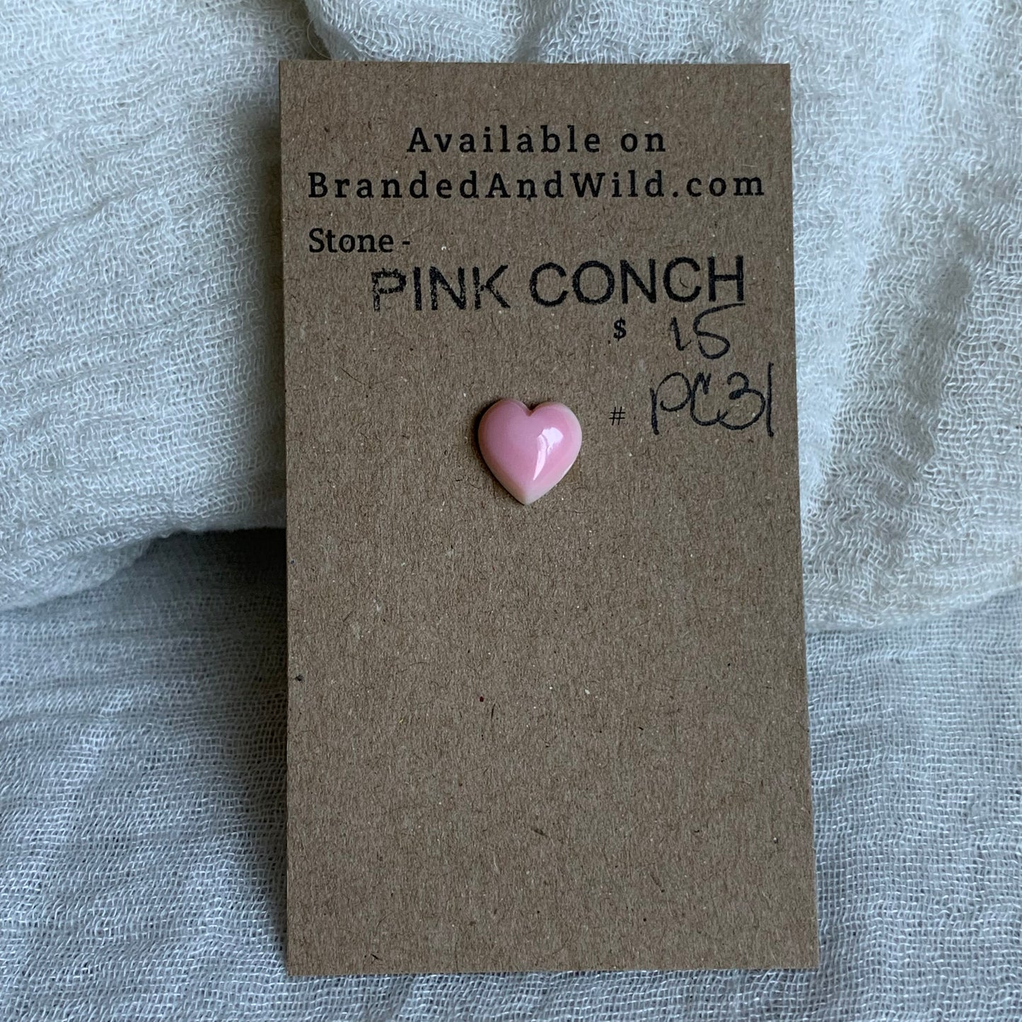 Pink Conch Cabochon - PC31