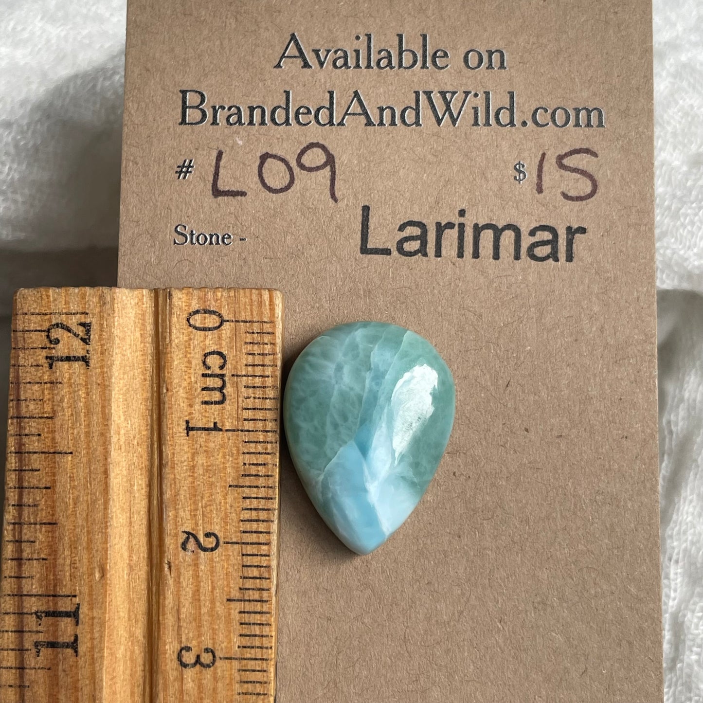 Larimar Cabochon - L09
