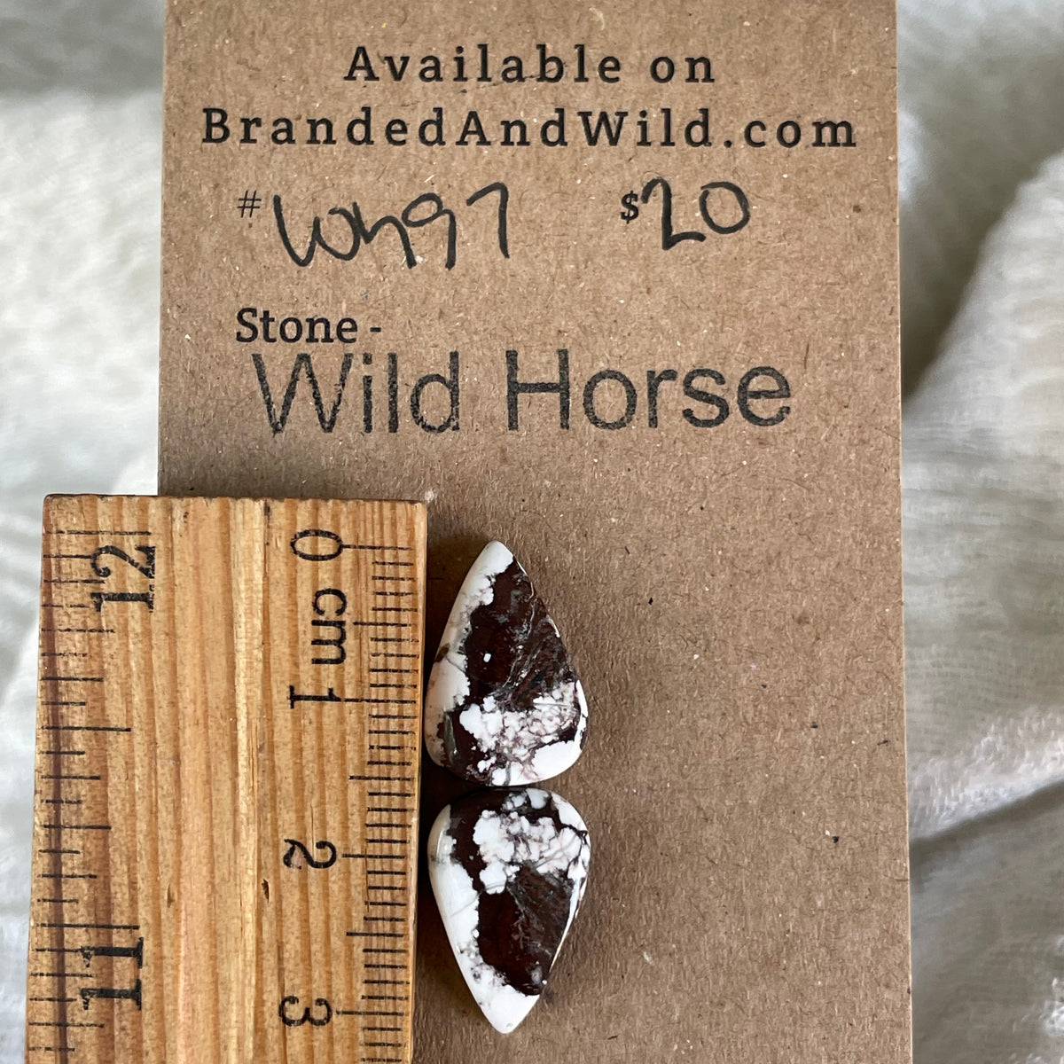 Wild Horse Cabochon - WH97 BD2E5DEE-9C8E-406A-A381-BC097D5CA038 Brandedandwild.com