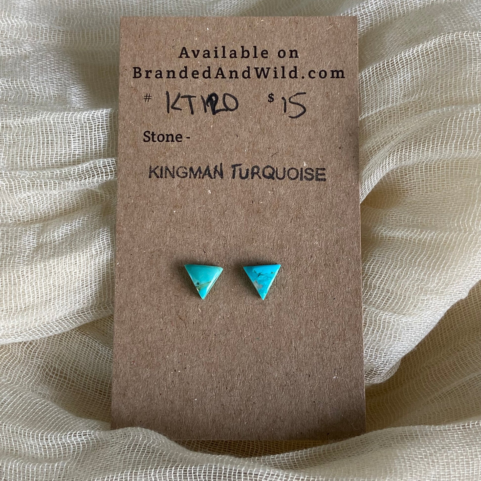 Kingman Turquoise Cabochon - KT120 BD39F870-62A3-4ECE-BB91-2C629B537FBB Brandedandwild.com