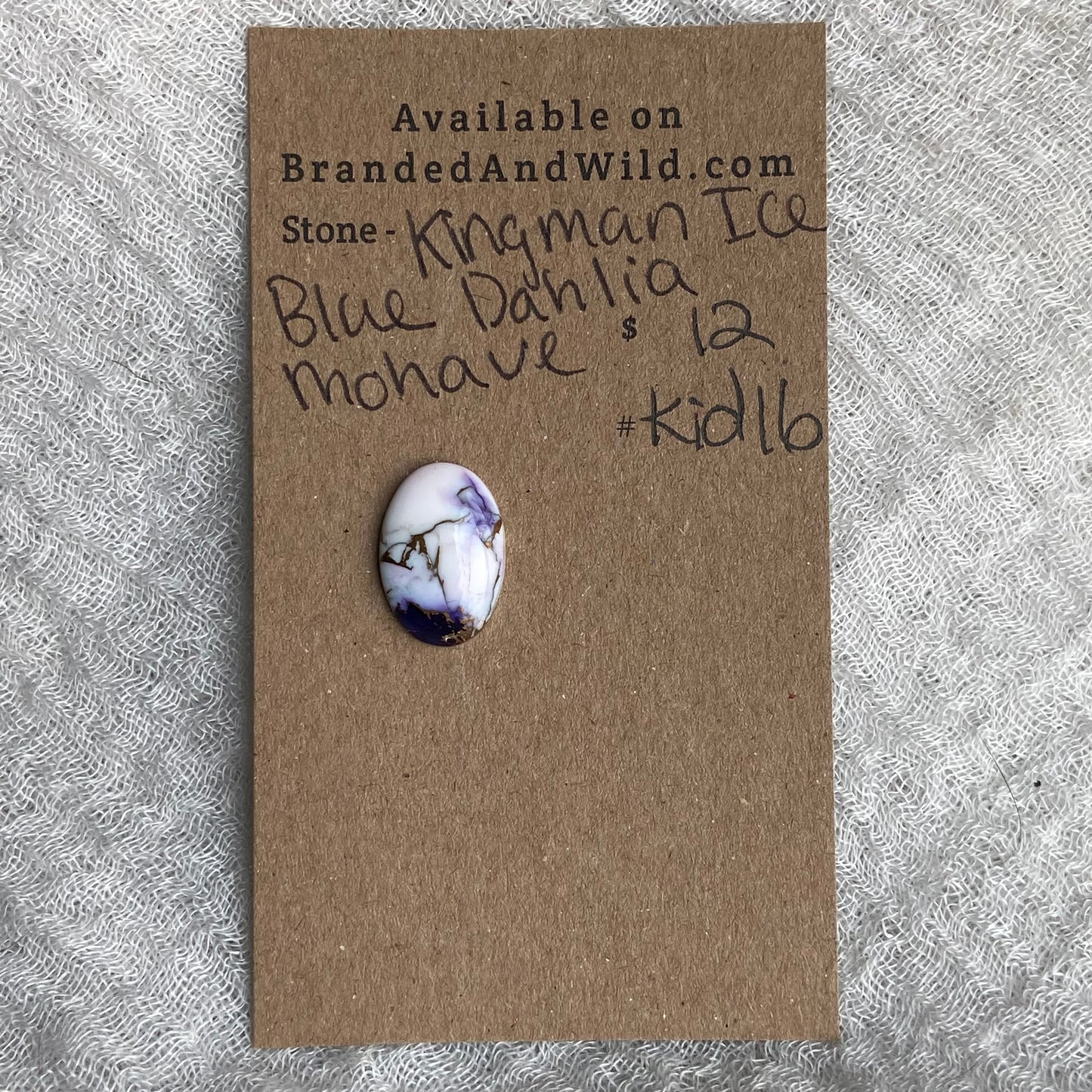 Kingman Ice Blue Dahlia Mohave - KID16