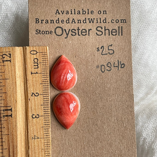 Spiny Oyster Shell Cabochon - OS46 BD88D6B7-3B9D-4522-9D81-1768E5EBDF2F Brandedandwild.com