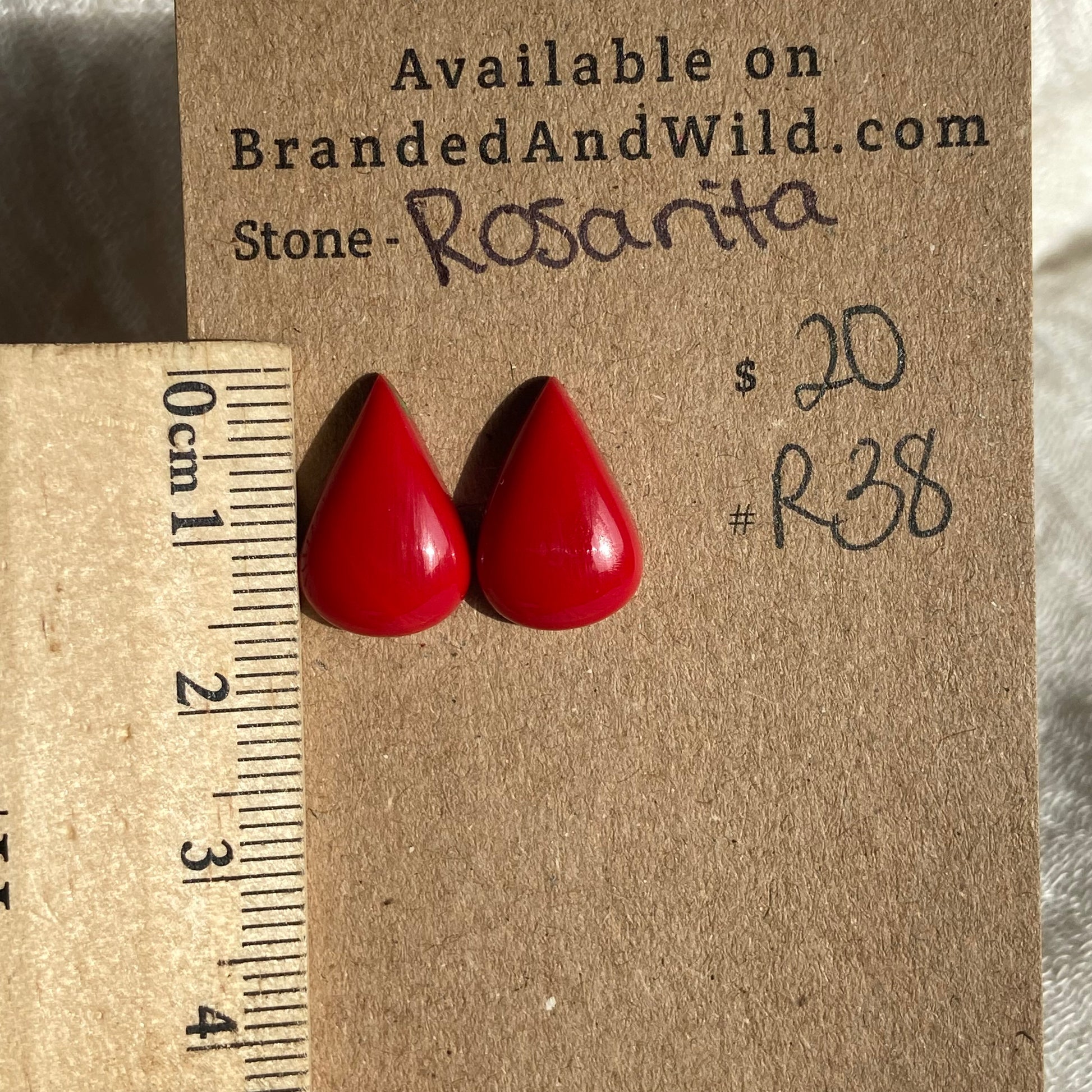 Rosarita - Cabochon - R38 BD8B09DA-CD83-48AE-954F-05CC0ECF0E65 Brandedandwild.com