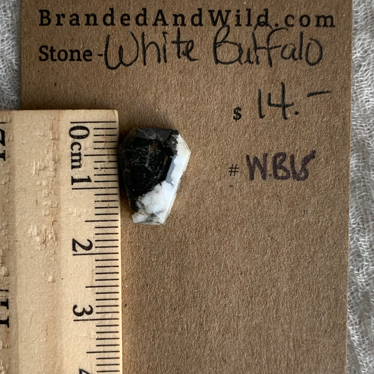 White Buffalo Cabochon - WB18