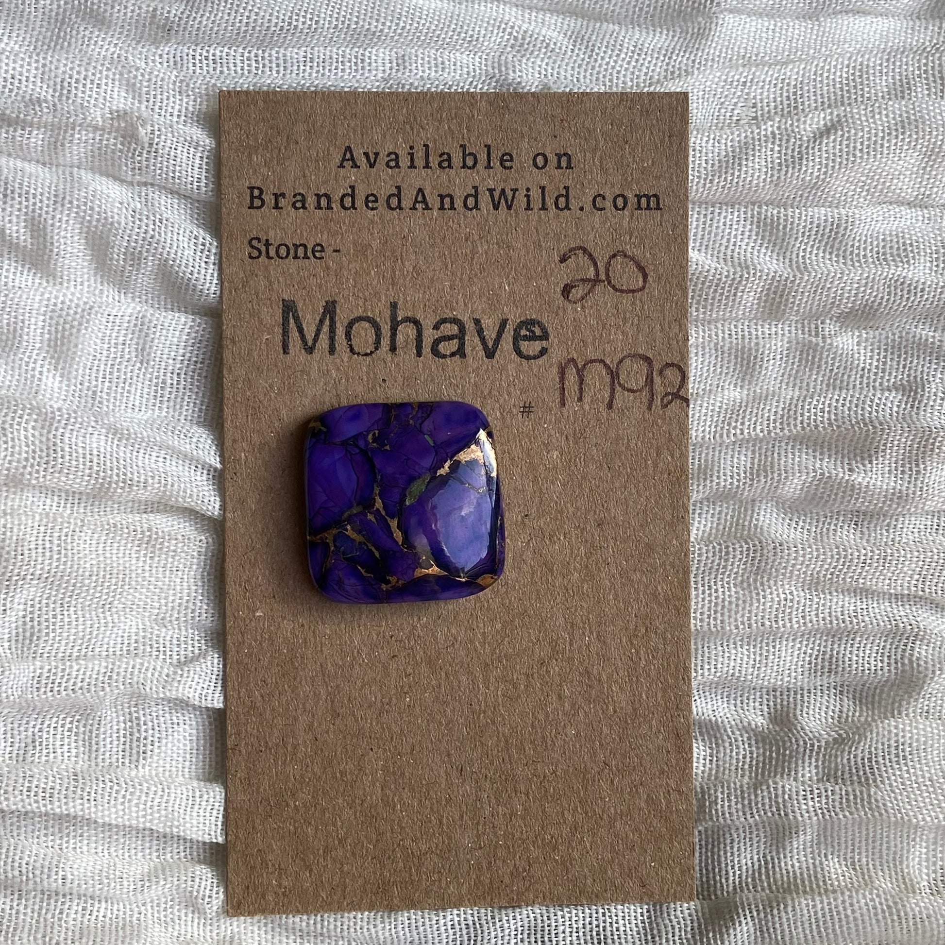 Mohave Cabochon - M92 Cabochon BD9D6399-95CB-4994-991D-774633C93093 Brandedandwild.com