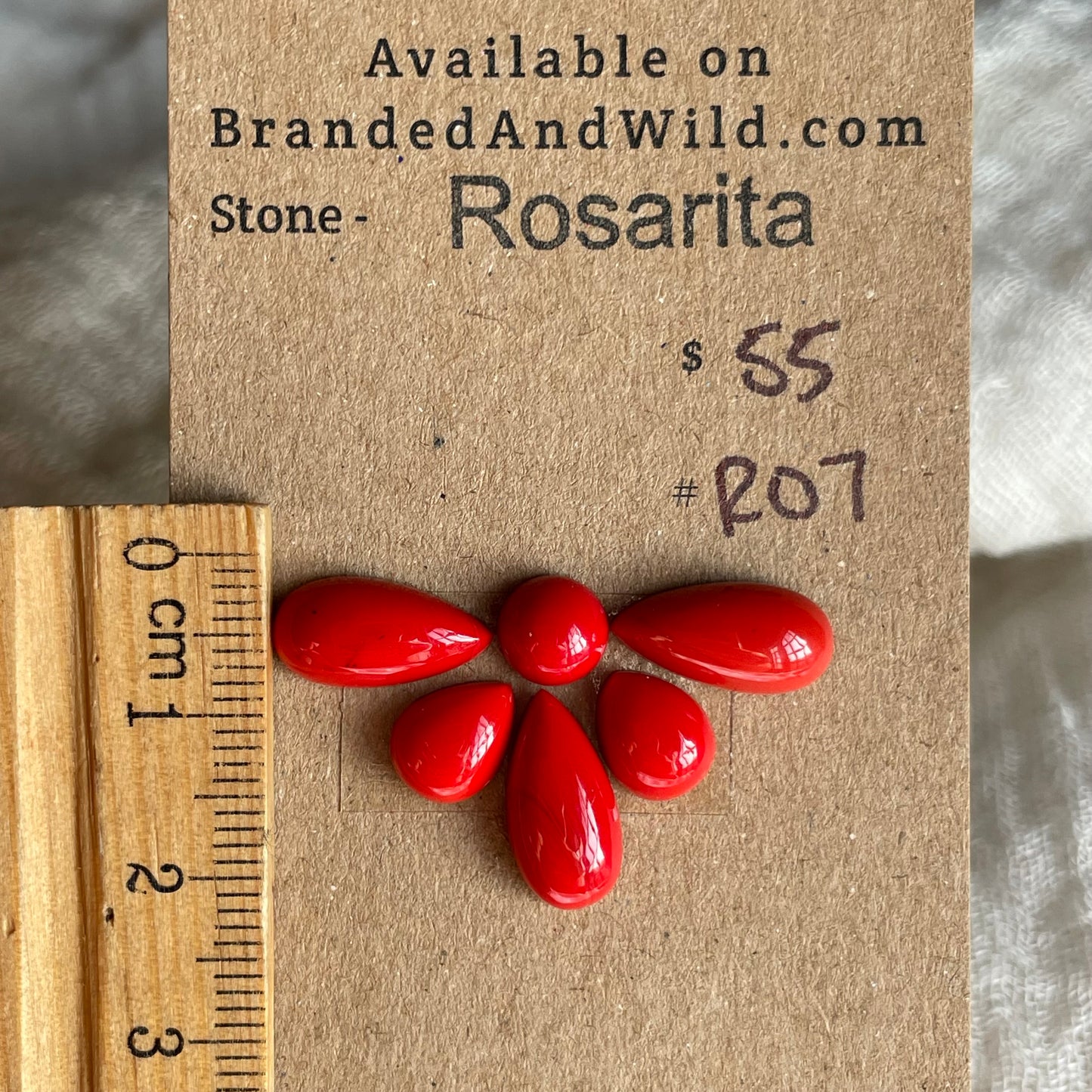 Rosarita - Cabochon - R07 BDA66527-FCE5-4B36-B7C8-7052BE37DC60 Brandedandwild.com