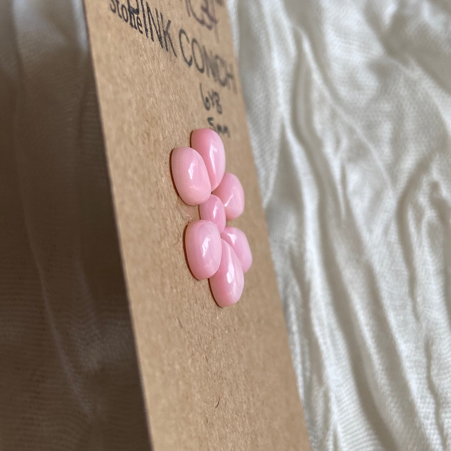 Pink Conch Cabochon - PC34 BDAA76A1-9B09-4161-BC0E-7BCB35B00C27 Brandedandwild.com