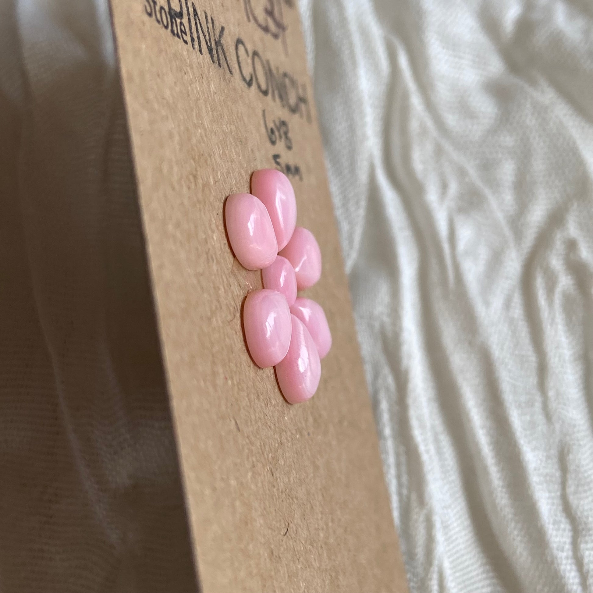 Pink Conch Cabochon - PC34 BDAA76A1-9B09-4161-BC0E-7BCB35B00C27 Brandedandwild.com