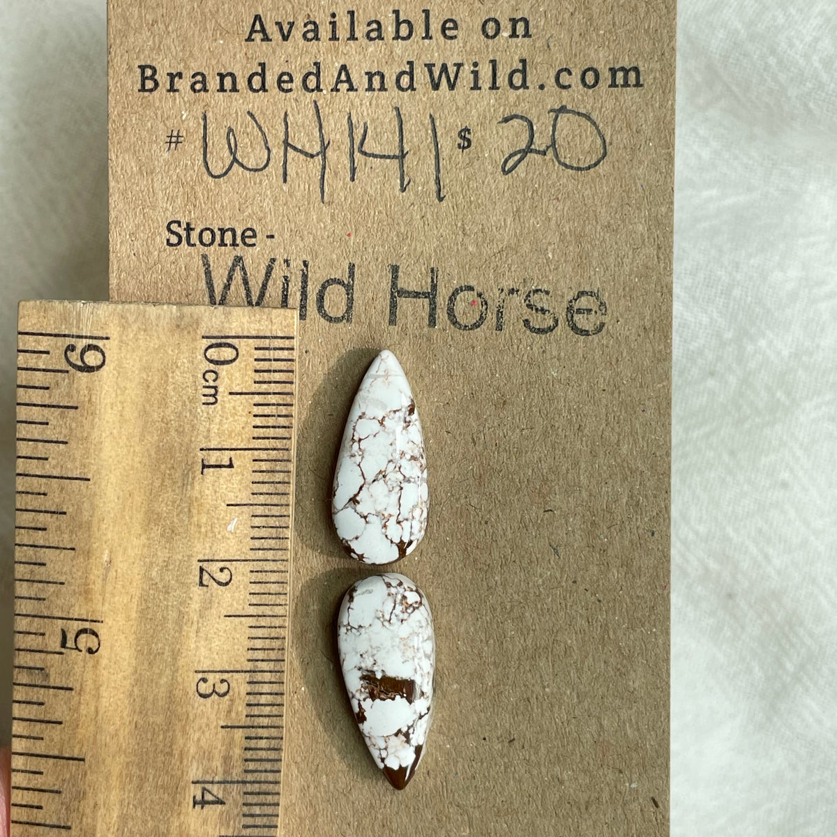 Wild Horse Cabochon - WH141 BDED9199-3585-41CA-B103-809266F94DD2 Brandedandwild.com
