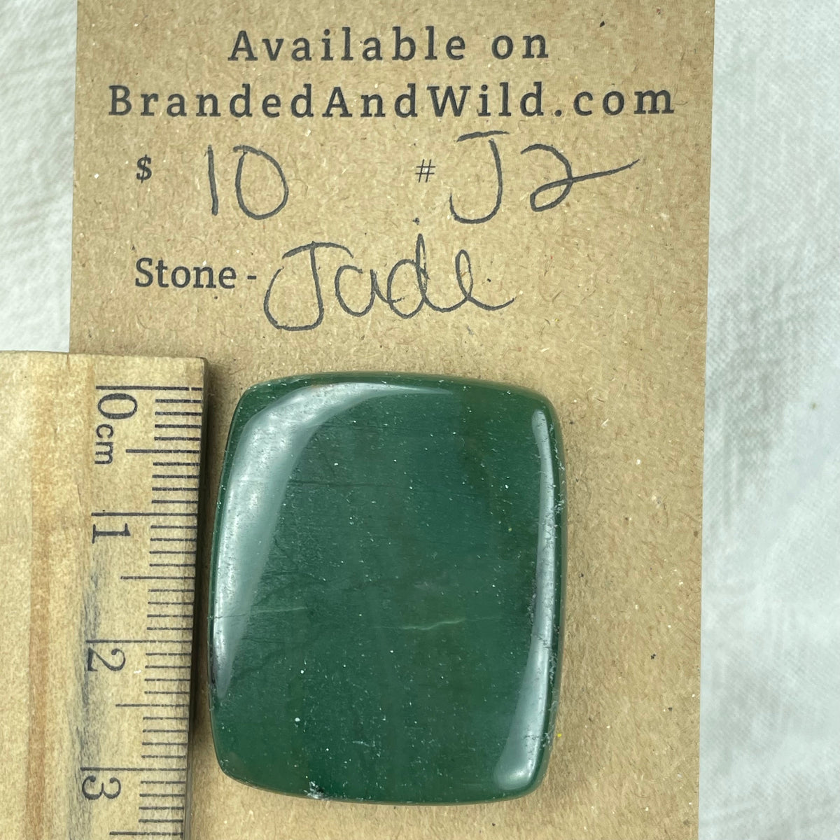 Jade Cabochon - J2 BDEE8F7B-73B7-4792-B082-7065C9C4ECBB Brandedandwild.com