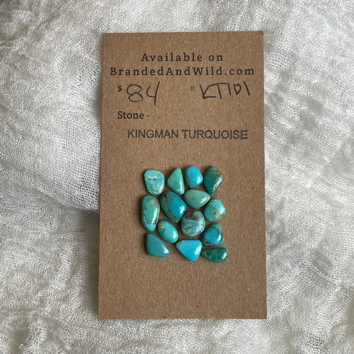 Kingman Turquoise Cabochon - KT101