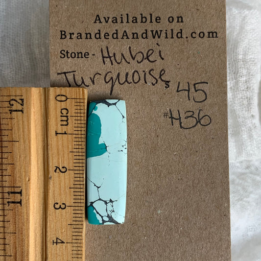 Hubei Turquoise Cabochon - H36