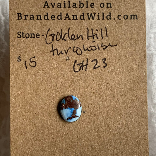 Golden Hill Turquoise Cabochon - GH23