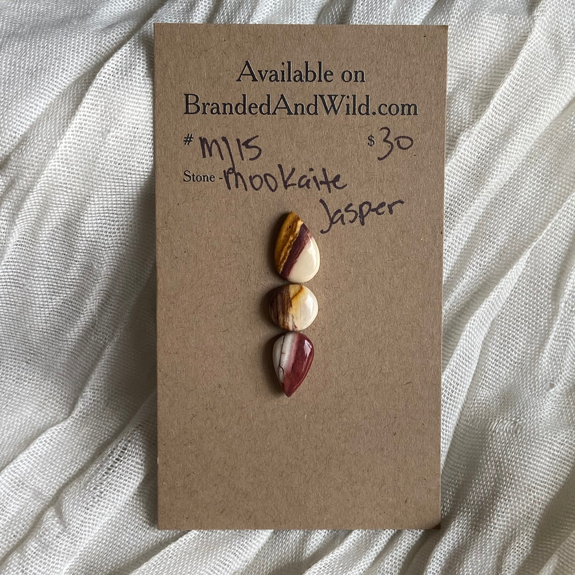 Mookaite Jasper Cabochon - MJ15 BE481371-FFF4-434D-9763-D5E5E6CCCCA1 Brandedandwild.com