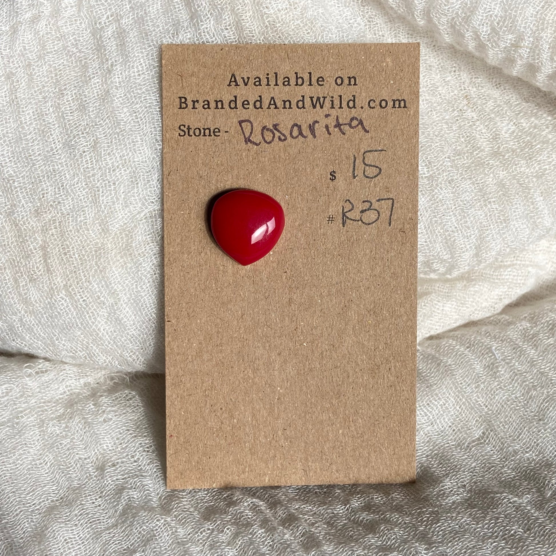 Rosarita - Cabochon - R37 BE4F7773-3EC9-4686-90B6-50265AC0E5B6 Brandedandwild.com