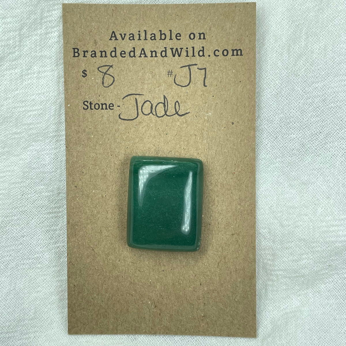 Jade Cabochon - J7 BE5CC179-EBA3-45F4-B957-81800249AD94 Brandedandwild.com