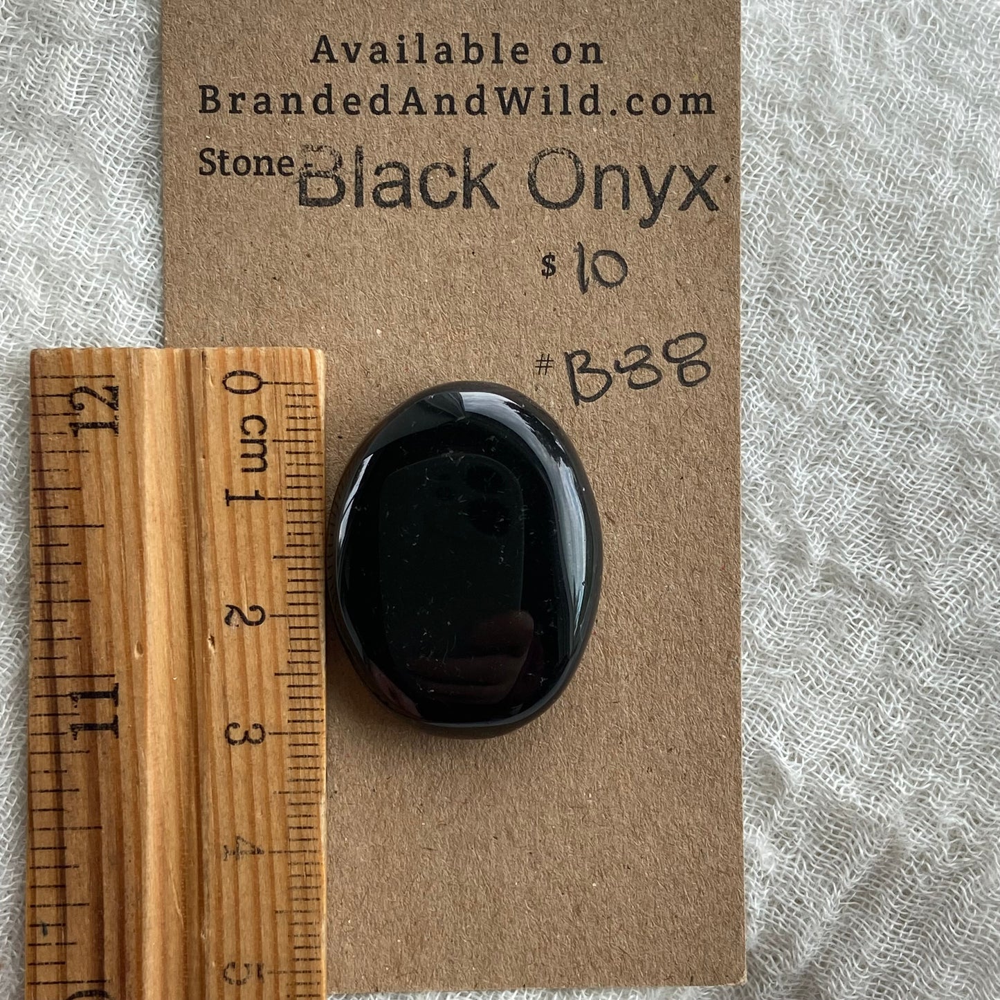 Black Onyx - Cabochon - B88