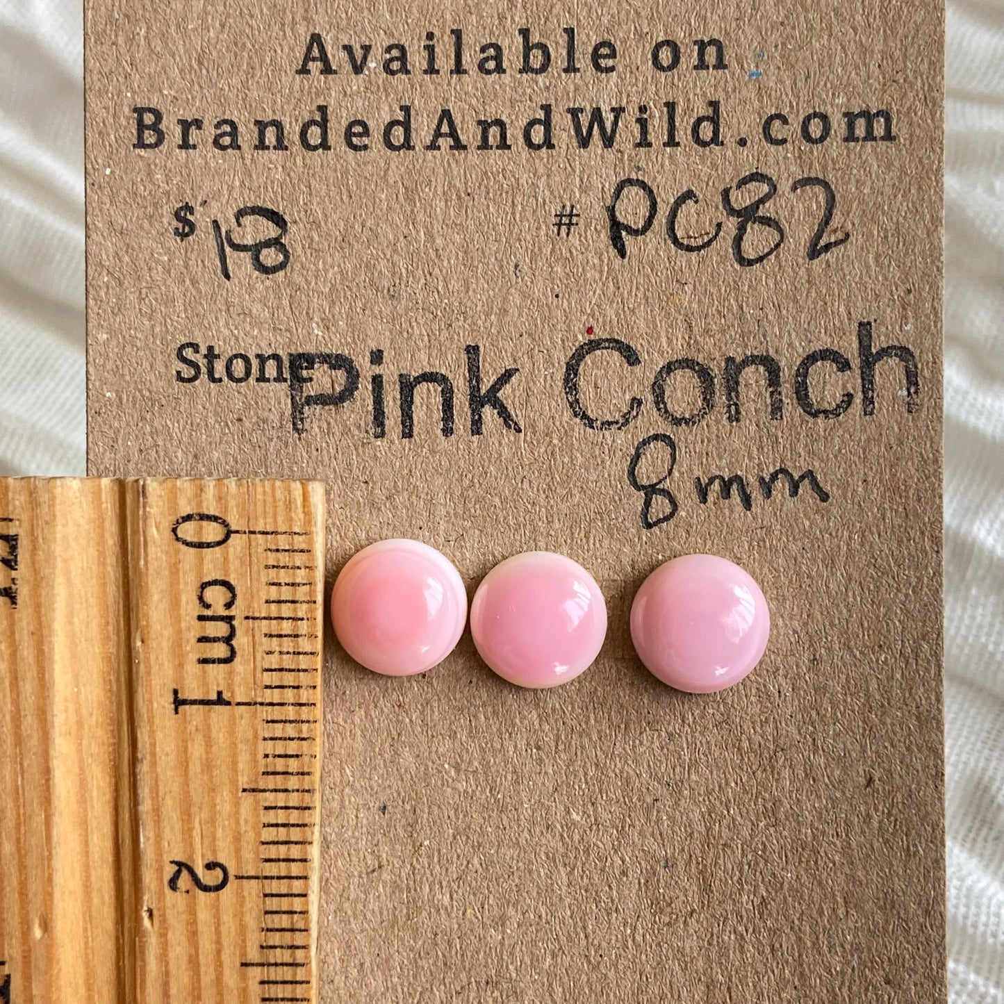Pink Conch Cabochon - PC82