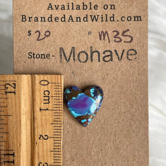 Mohave Cabochon - M35 Cabochon BE86A4C5-B811-4447-9F7F-4A4D7F905DED Brandedandwild.com