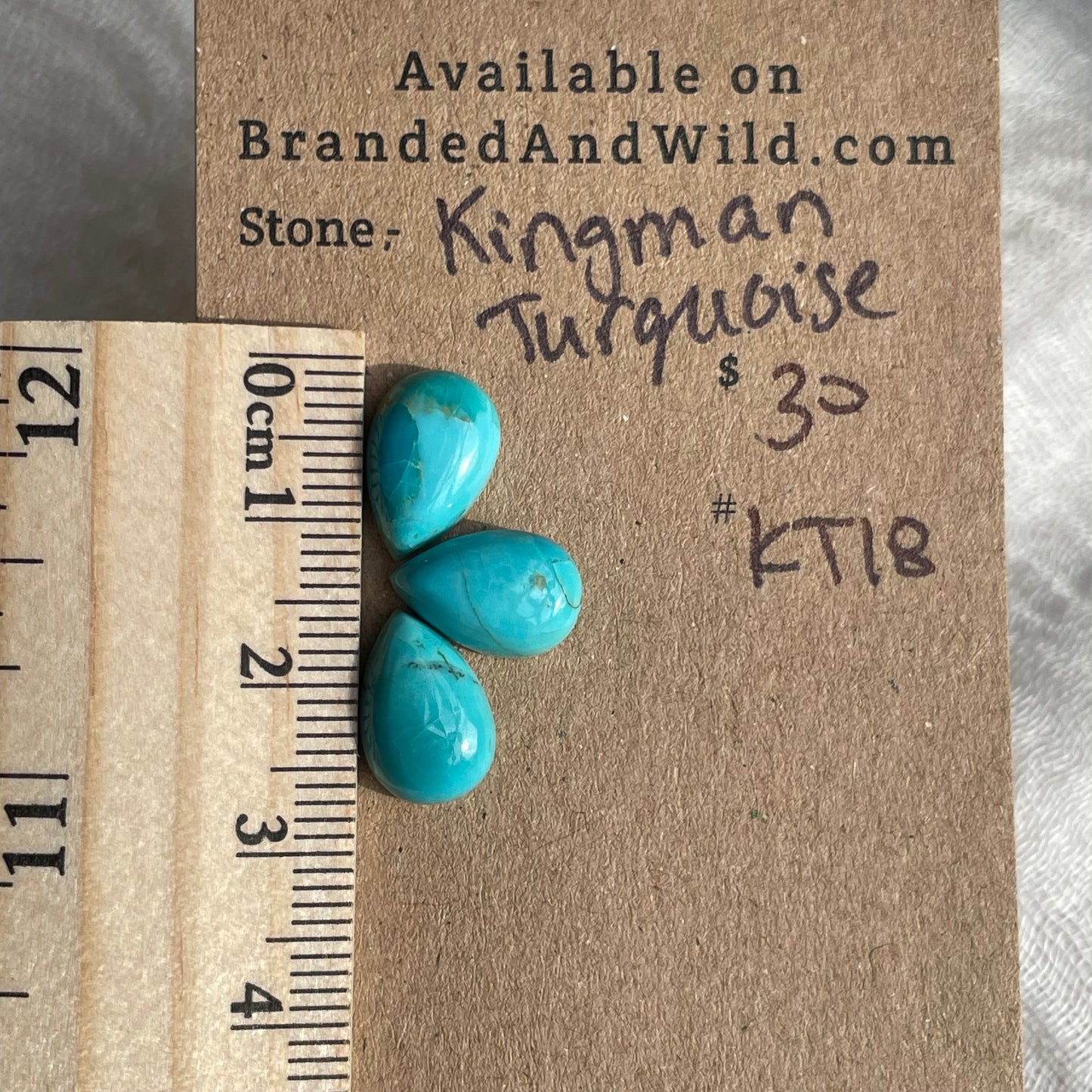 Kingman Turquoise Cabochon - KT18