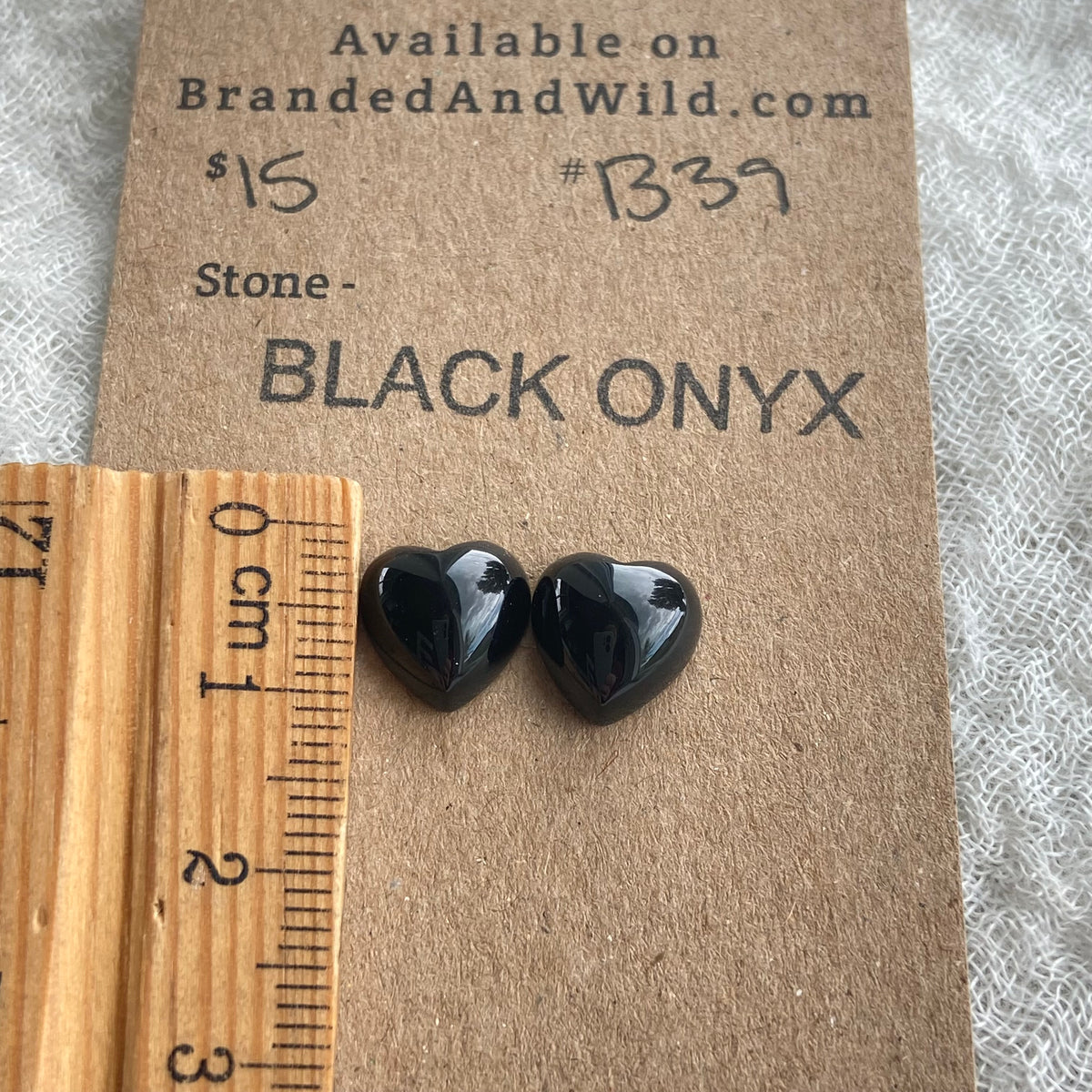Black Onyx - Cabochon - B39